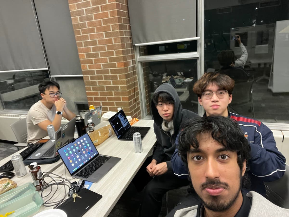 FrameShift team at Hack Canada